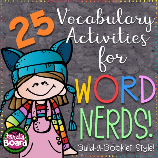 Word Nerds Vocabulary Booklets