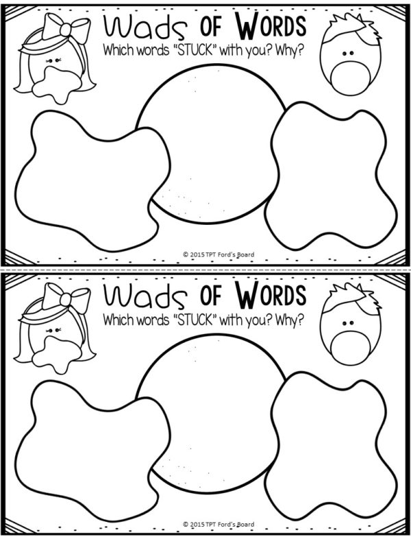 Word Nerds Vocabulary Activity